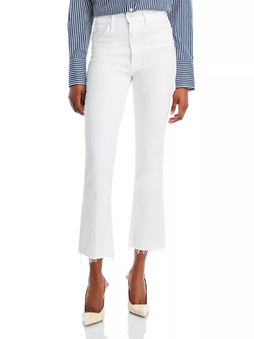 Mother The Hustler Ankle Fray in Fairest Of Them All Size 29